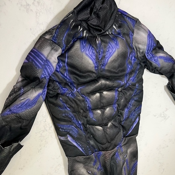 Marvel Black Panther Kids Costume - Black and Blue - Picture 10 of 12
